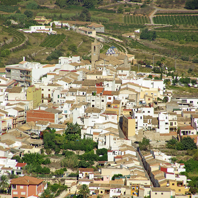 vista pueblo benitatxell